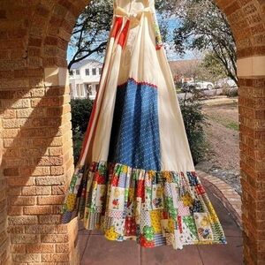 Handmade 1970s cottagecore dress